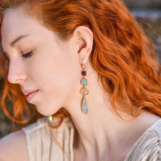 Wear Your Wellness: The Emotional Benefits of Healing Crystal Earrings