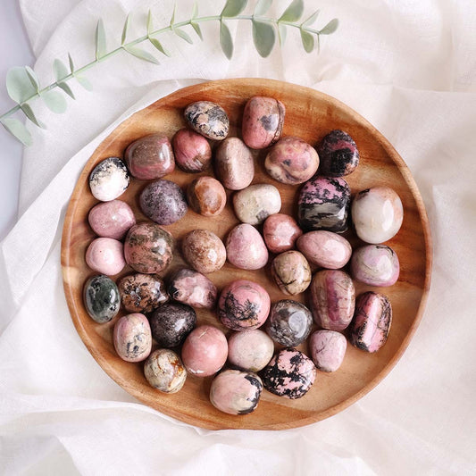 Pink Passion: Rose Quartz, Rhodonite, and Rhodochrosite for Emotional Healing