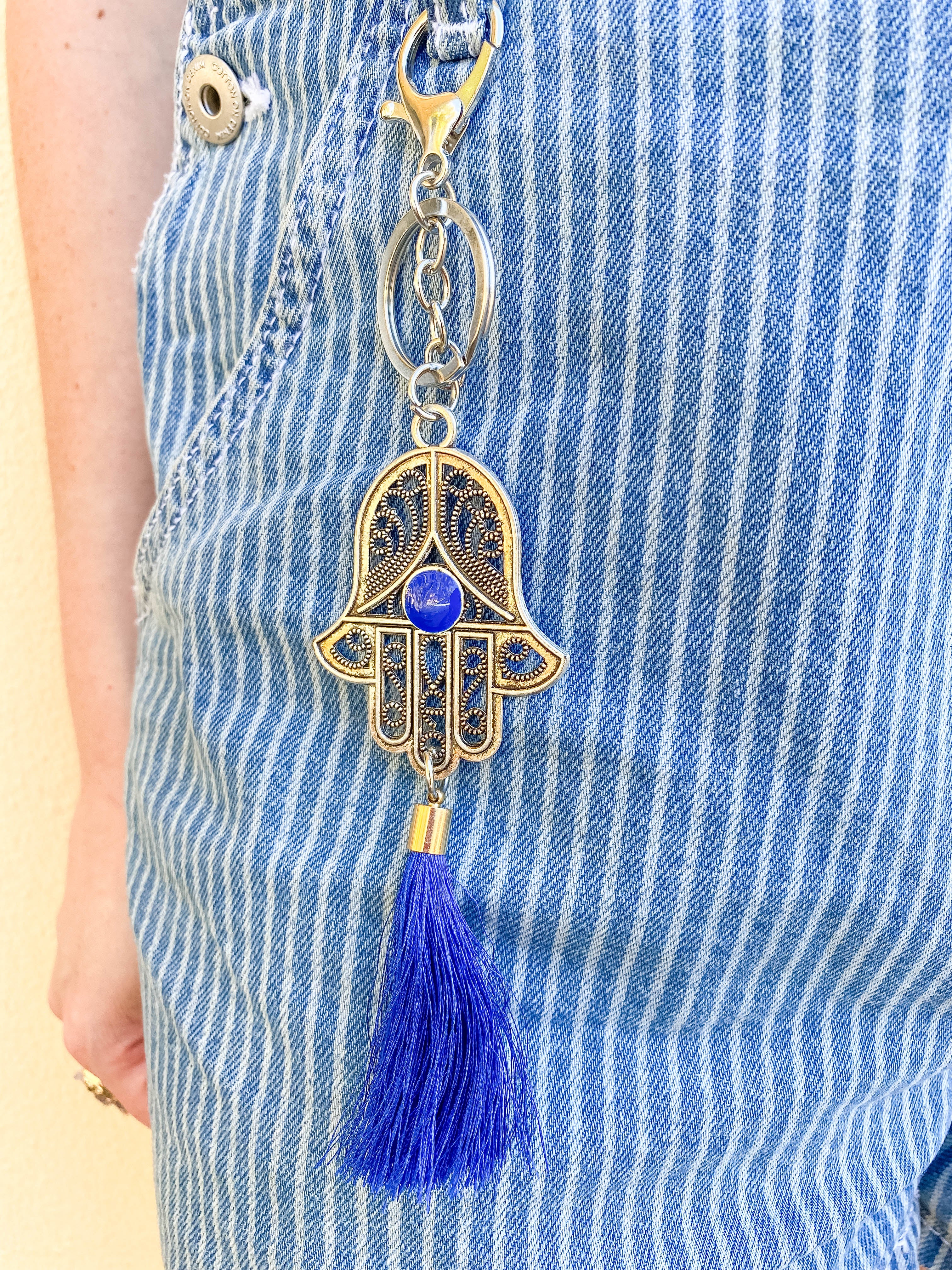 Hamsa Calming Keyring