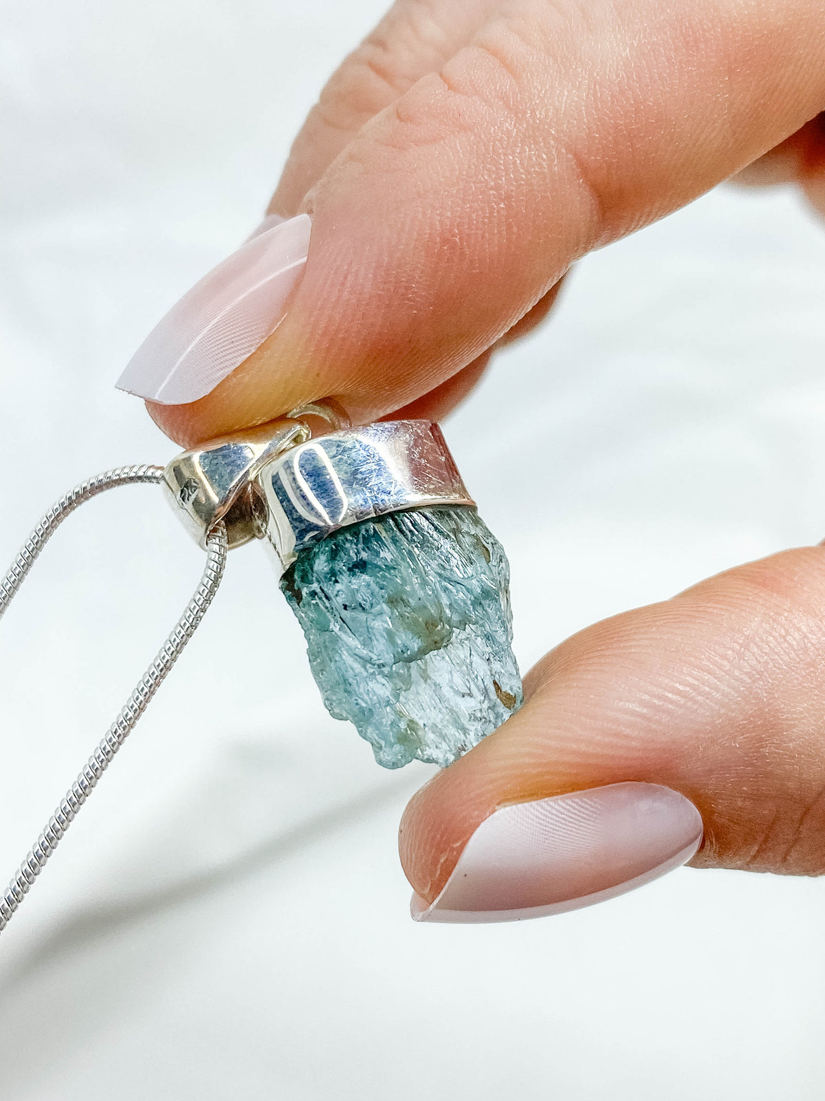 Aquamarine Natural Pendant