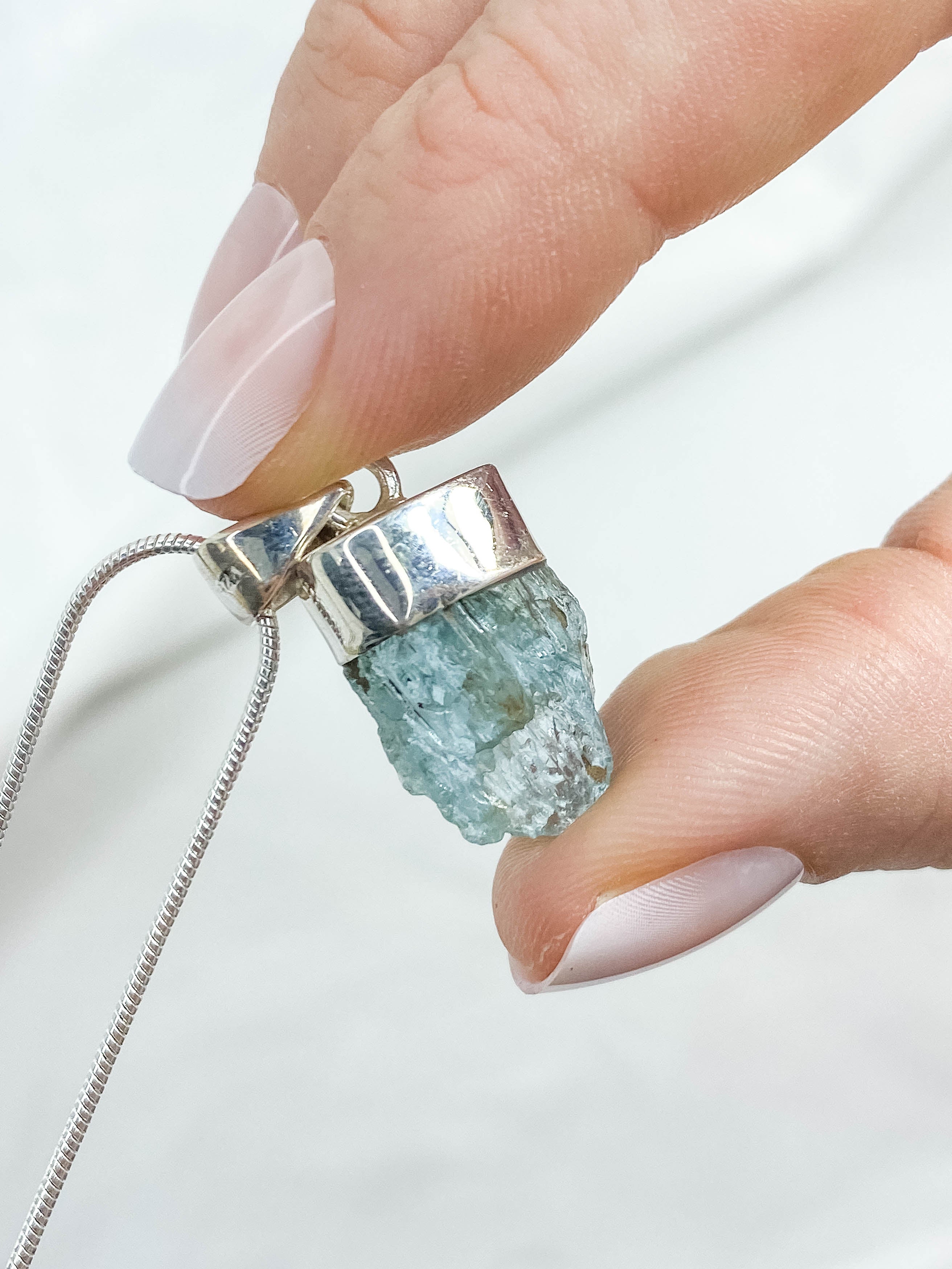 Aquamarine Natural Pendant