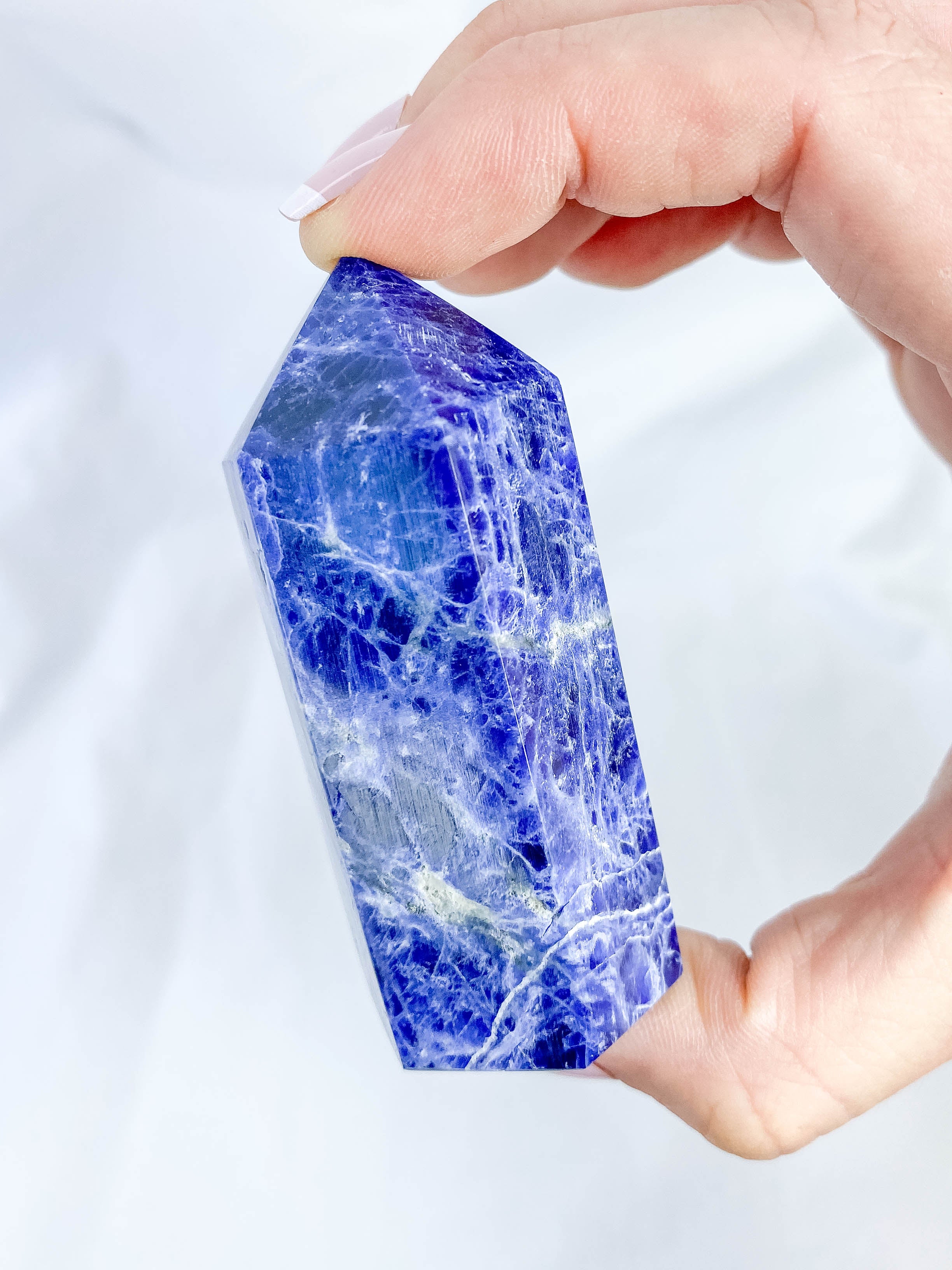 Sodalite Polished Point 133g