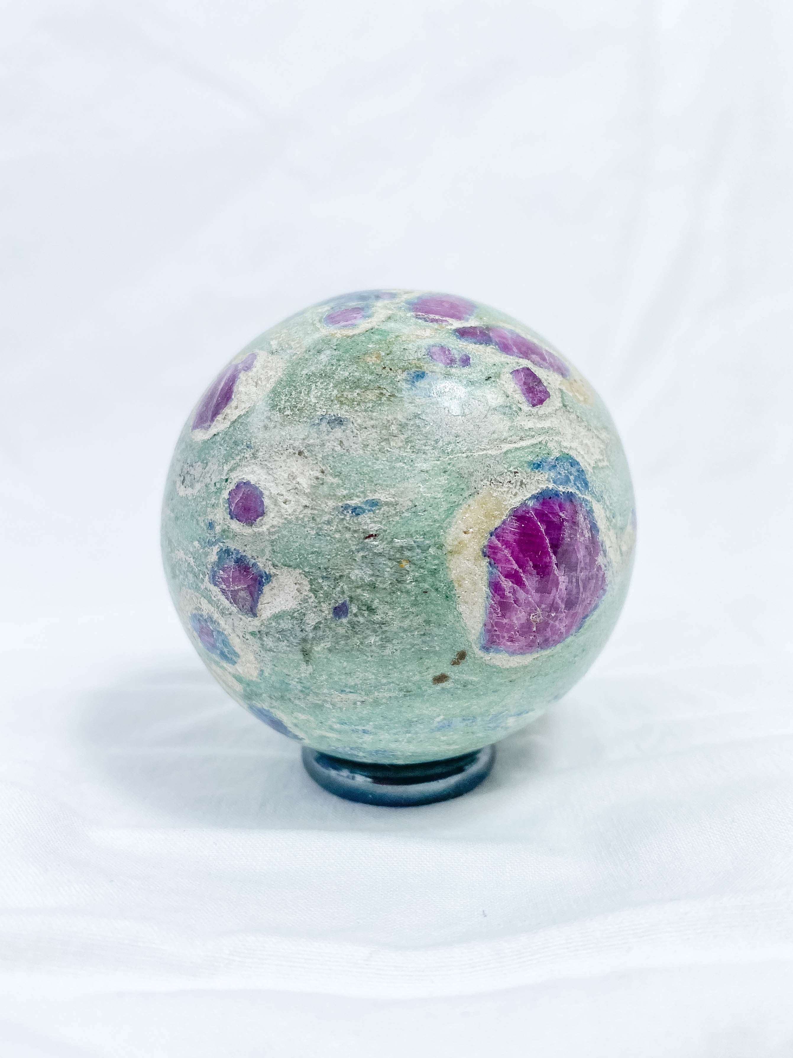 Ruby Fuchsite Sphere 288g