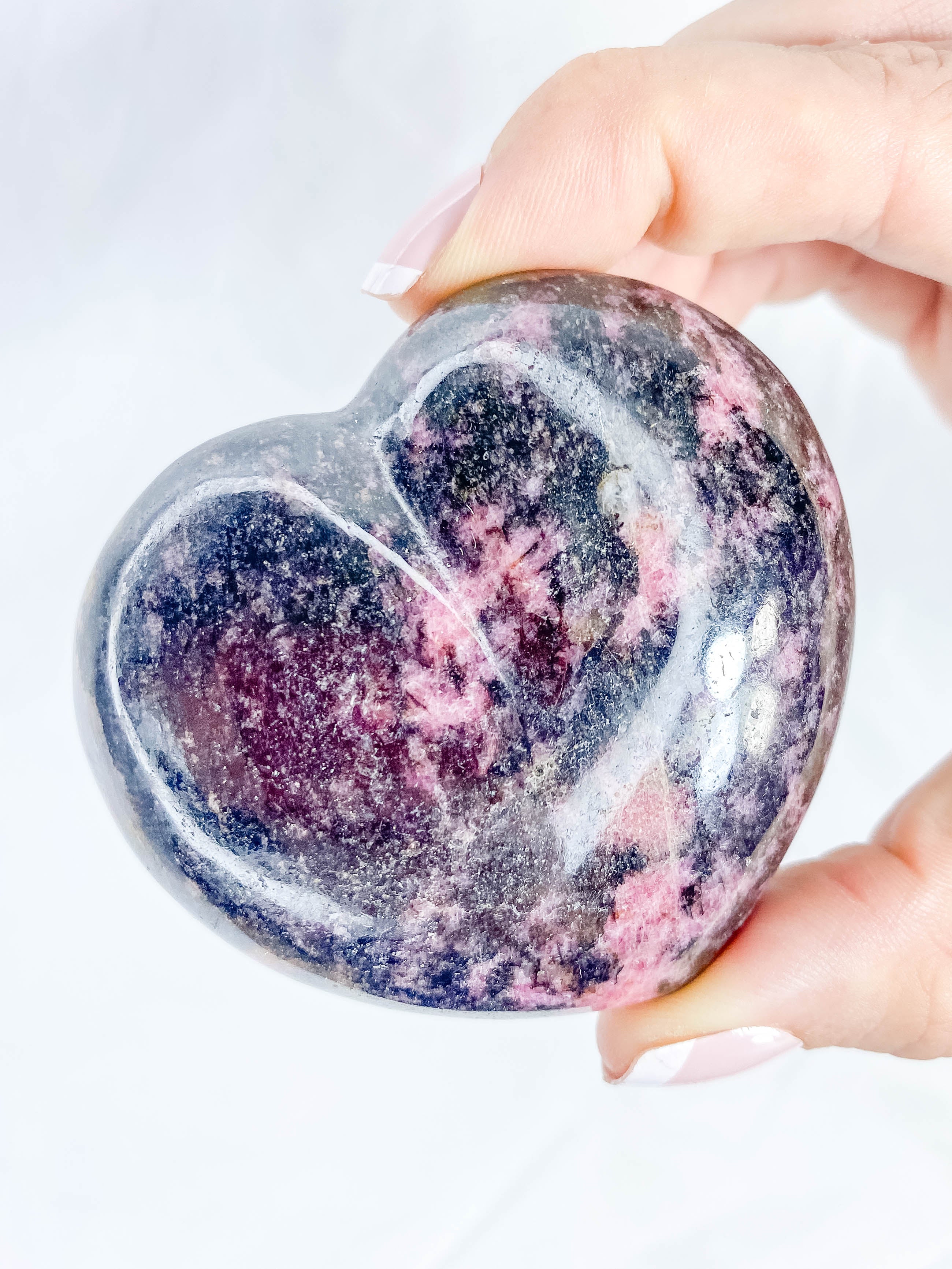 Rhodonite Heart 225g