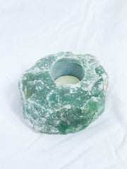 Green Aventurine Natural Candle Base