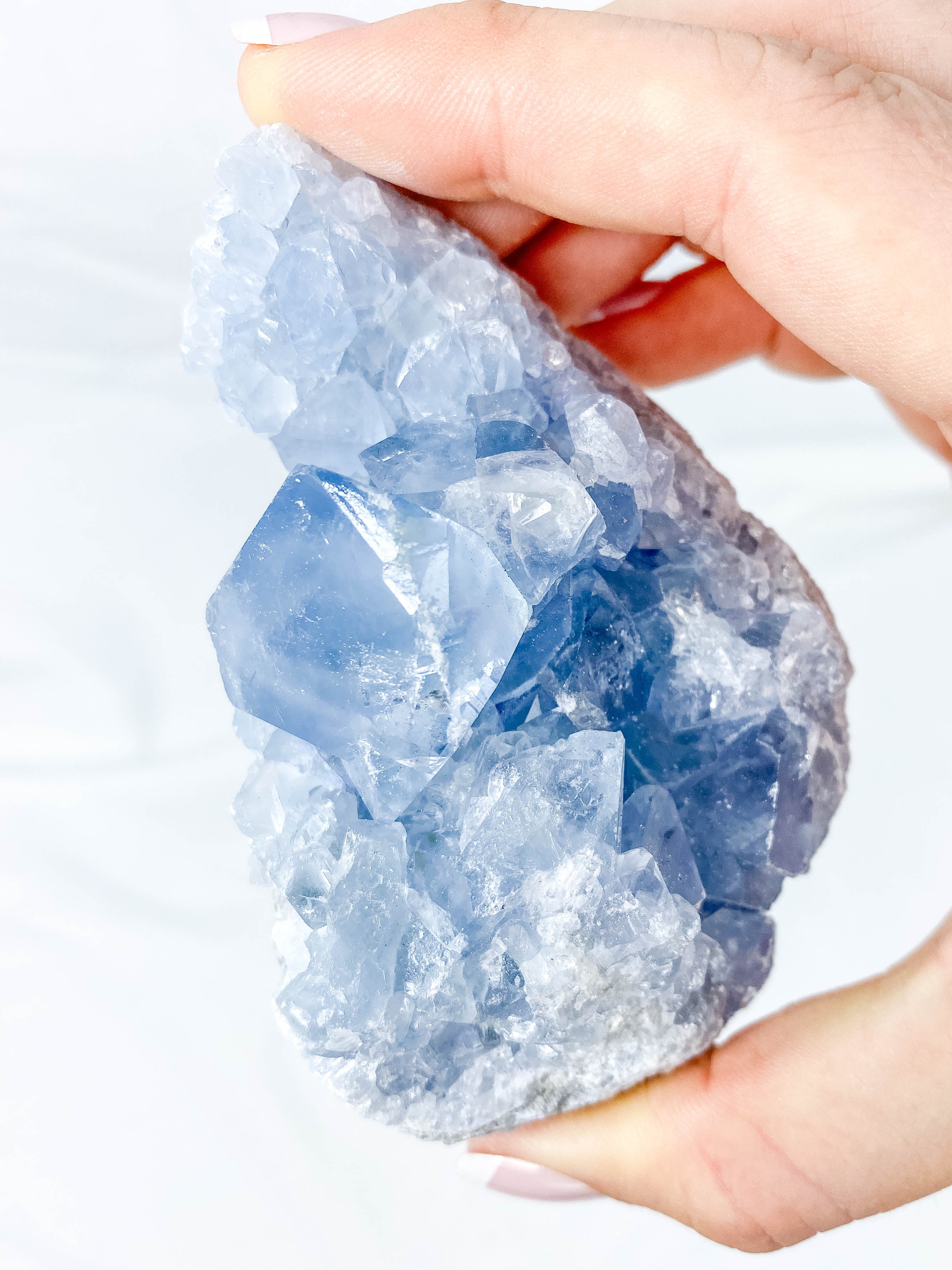 Celestite Cluster 339g