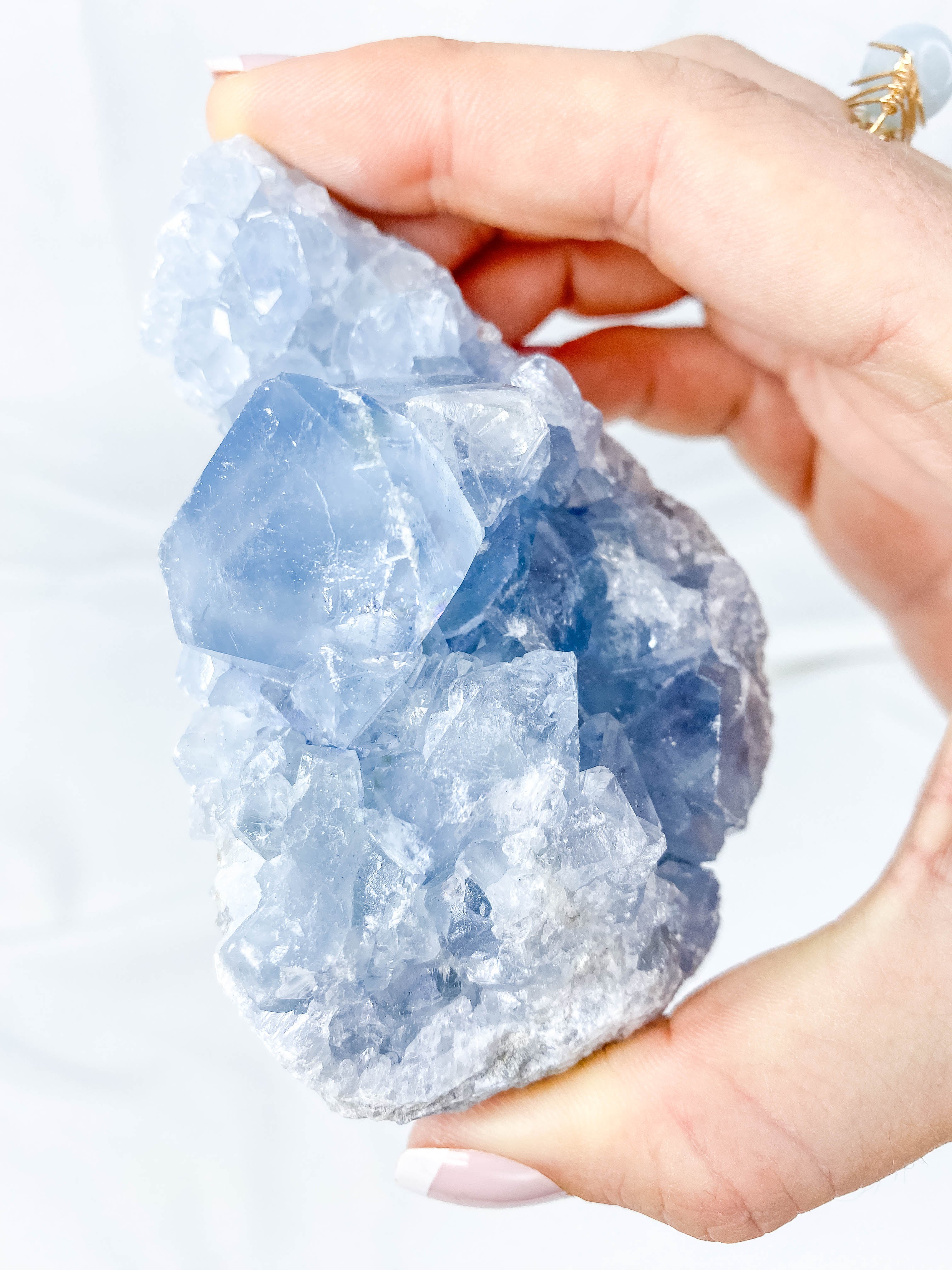 Celestite Cluster 339g