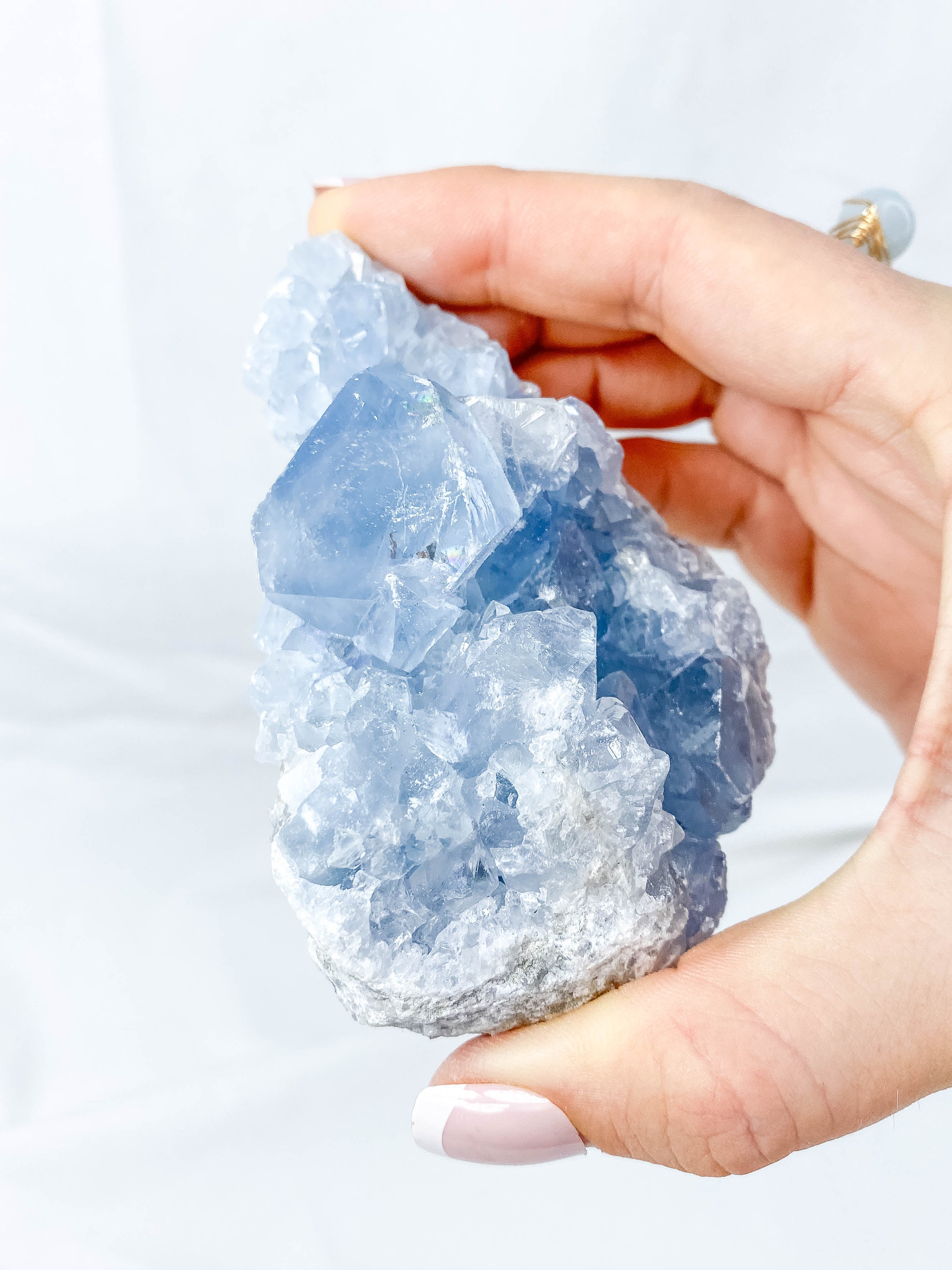 Celestite Cluster 339g