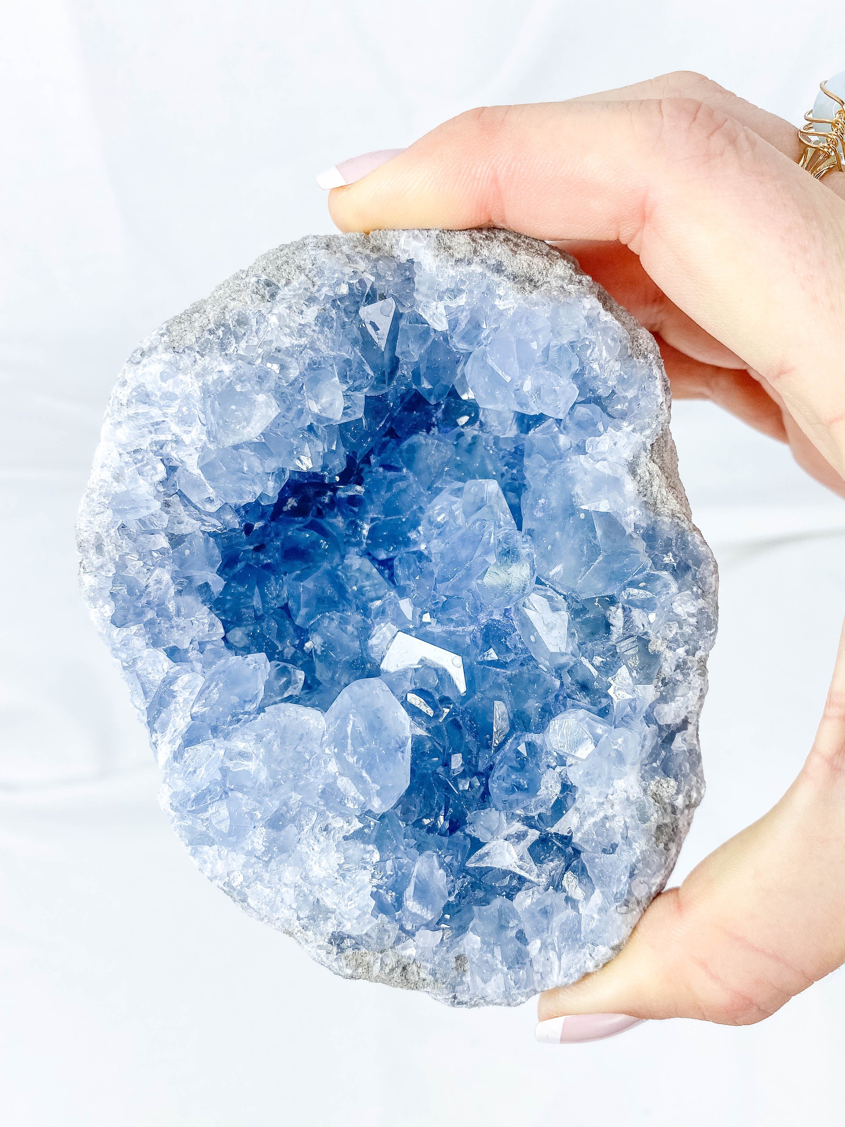 Celestite Cluster 788g