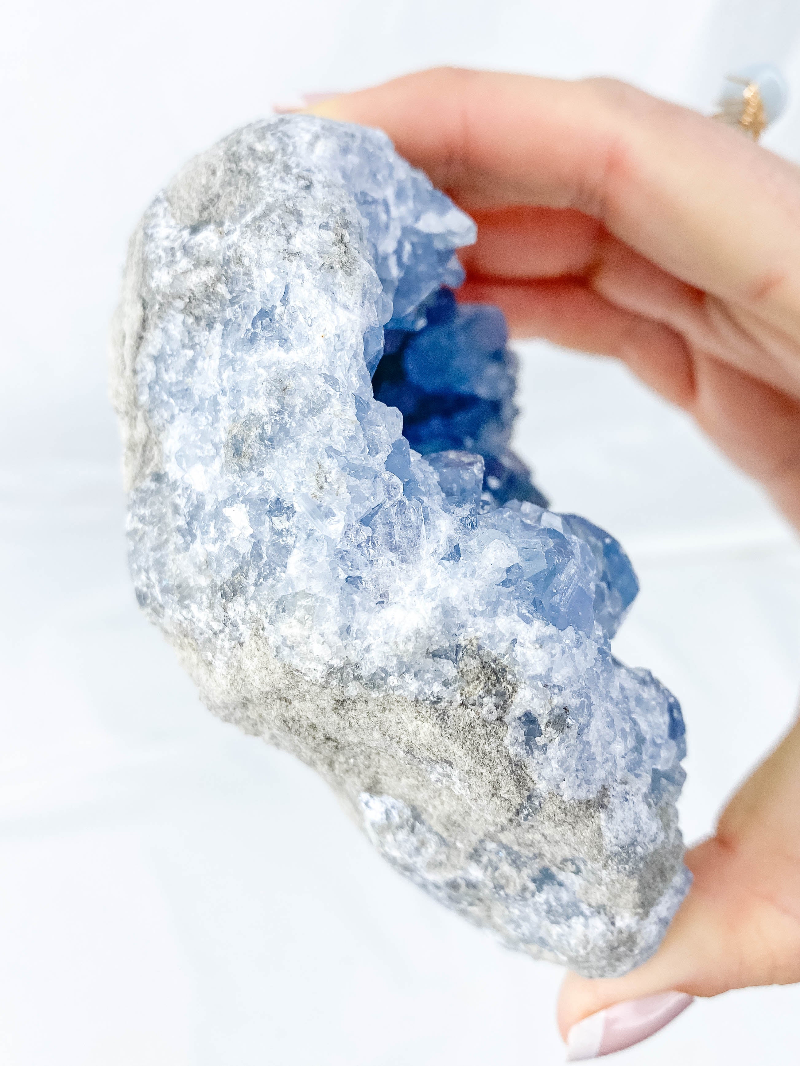 Celestite Cluster 788g