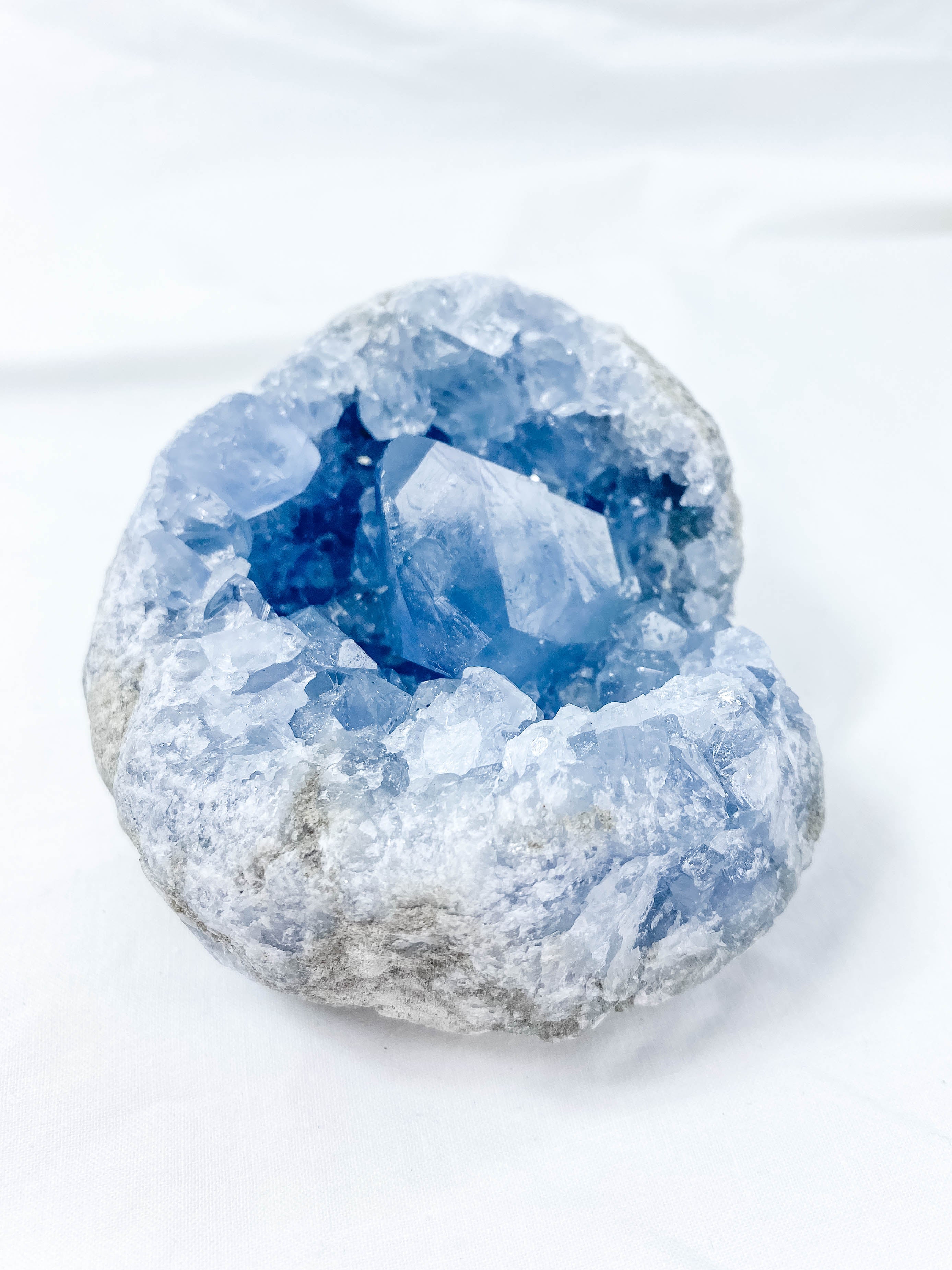 Celestite Cluster 710g