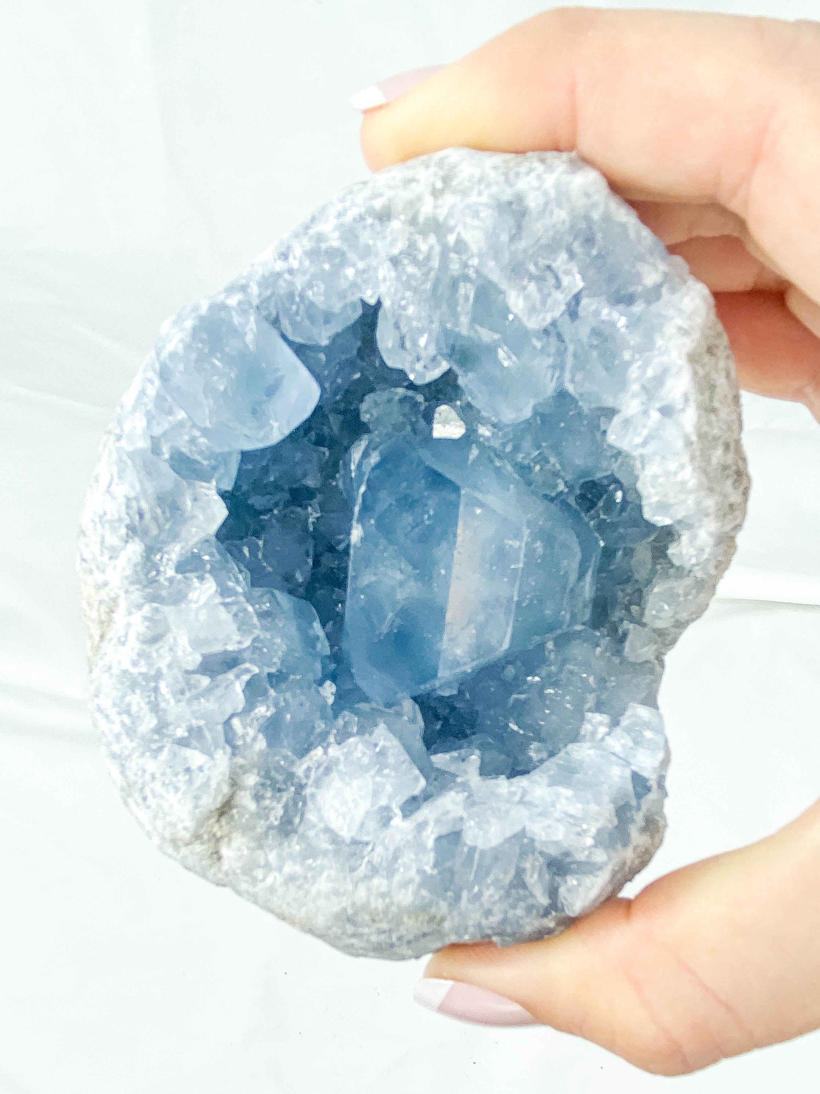 Celestite Cluster 710g