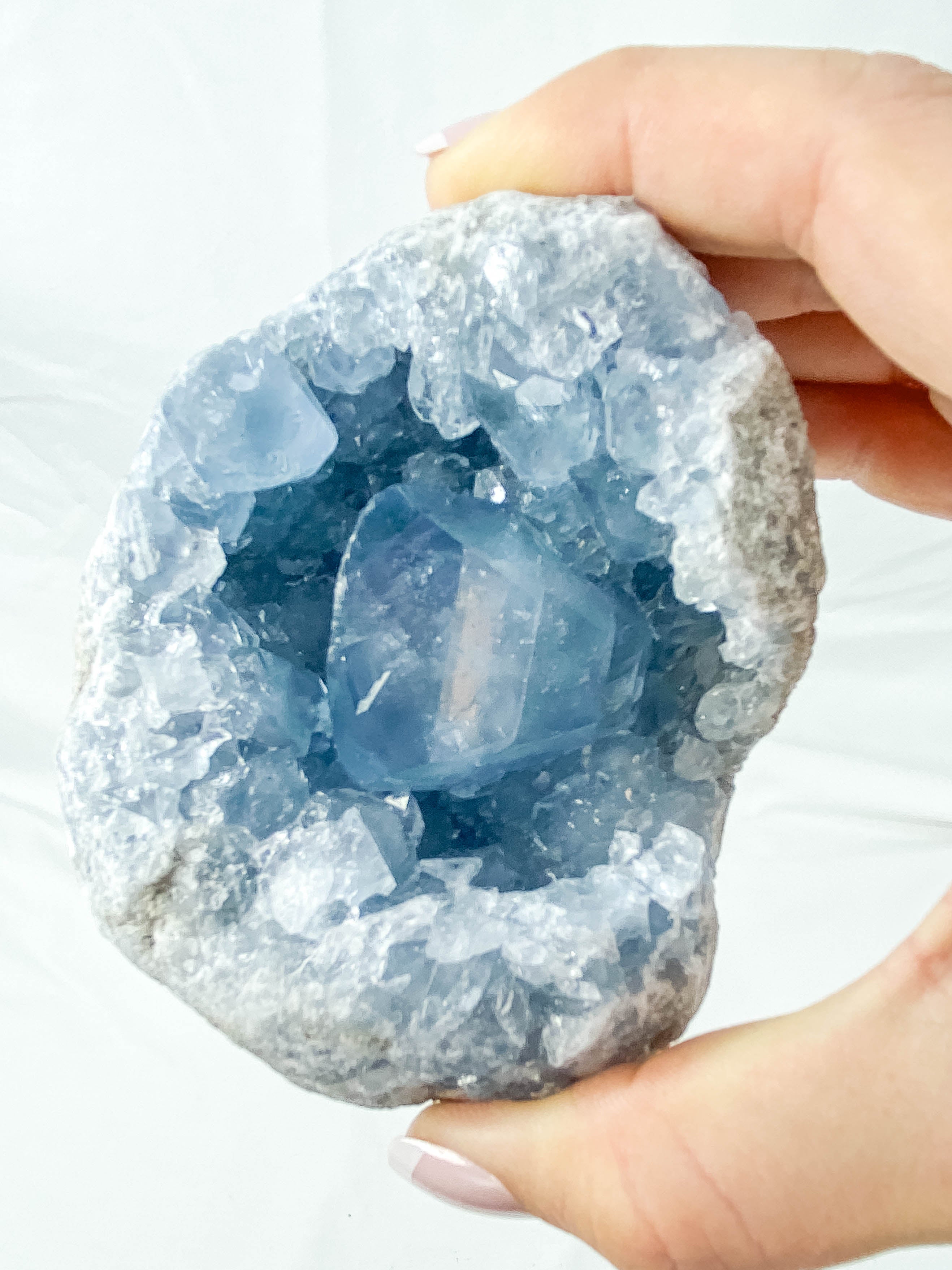 Celestite Cluster 710g