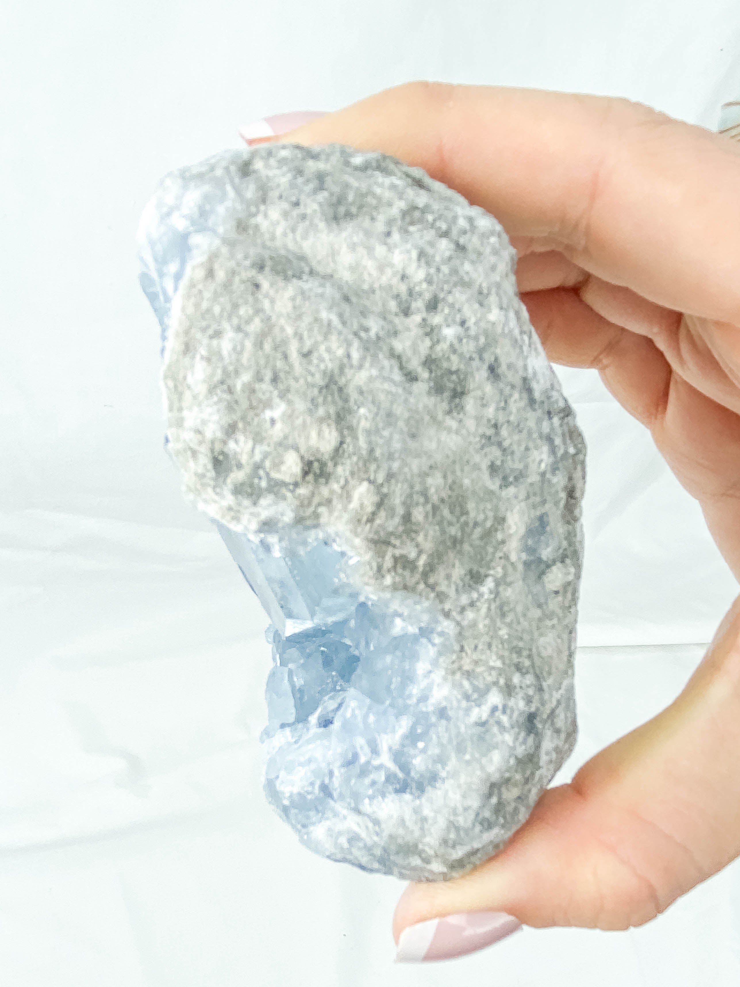 Celestite Cluster 710g