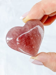 Strawberry Quartz Heart | Small