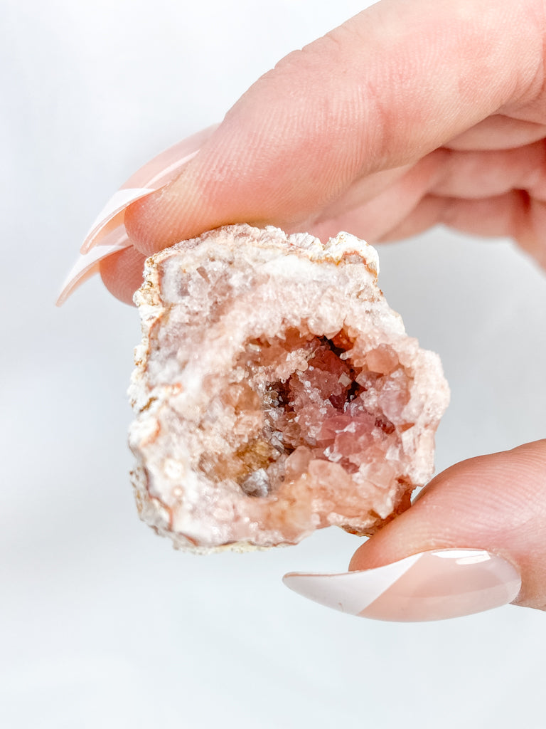 Pink Amethyst Geode 18g