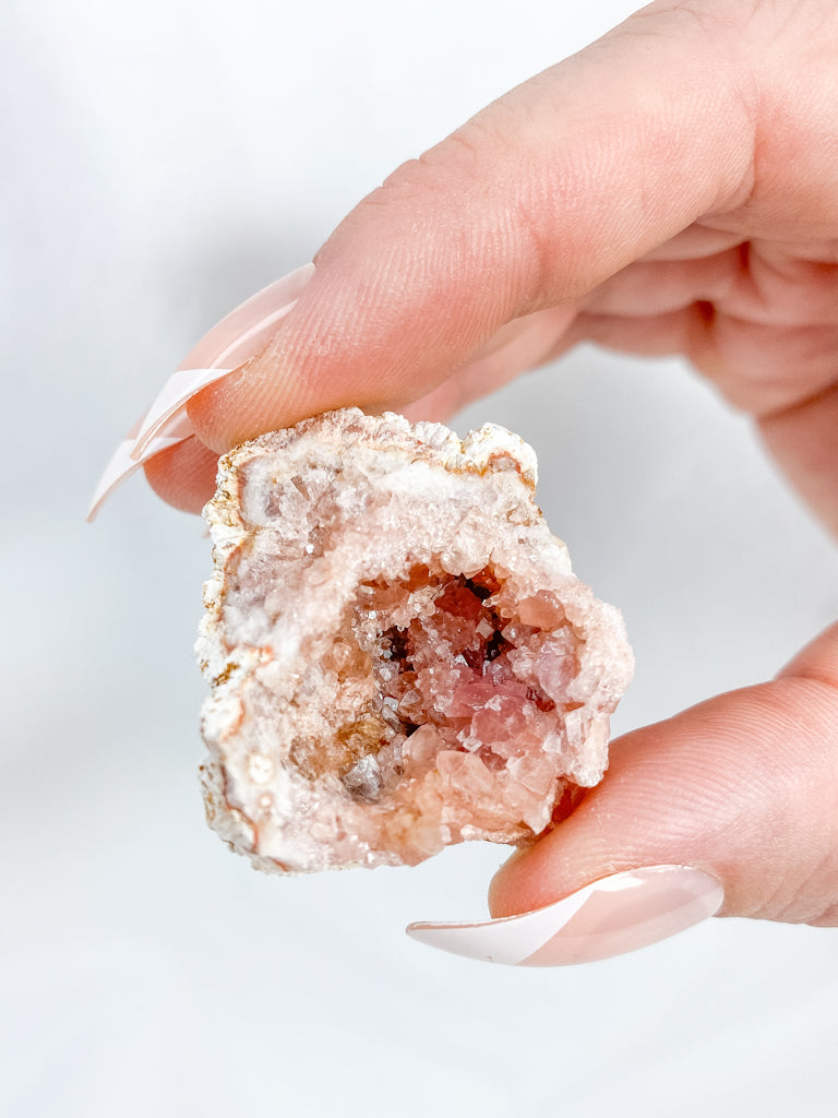 Pink Amethyst Geode 18g