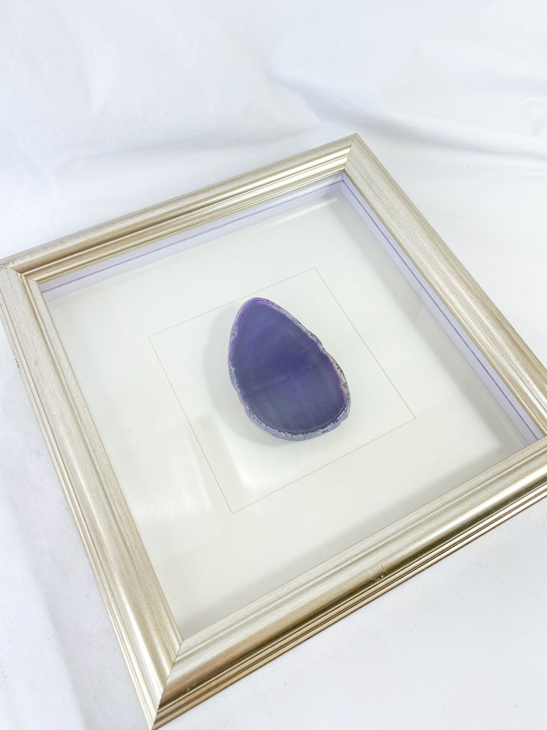 Agate Picture Frame | Peace