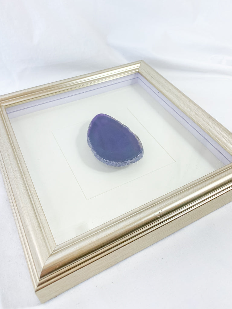 Agate Picture Frame | Peace