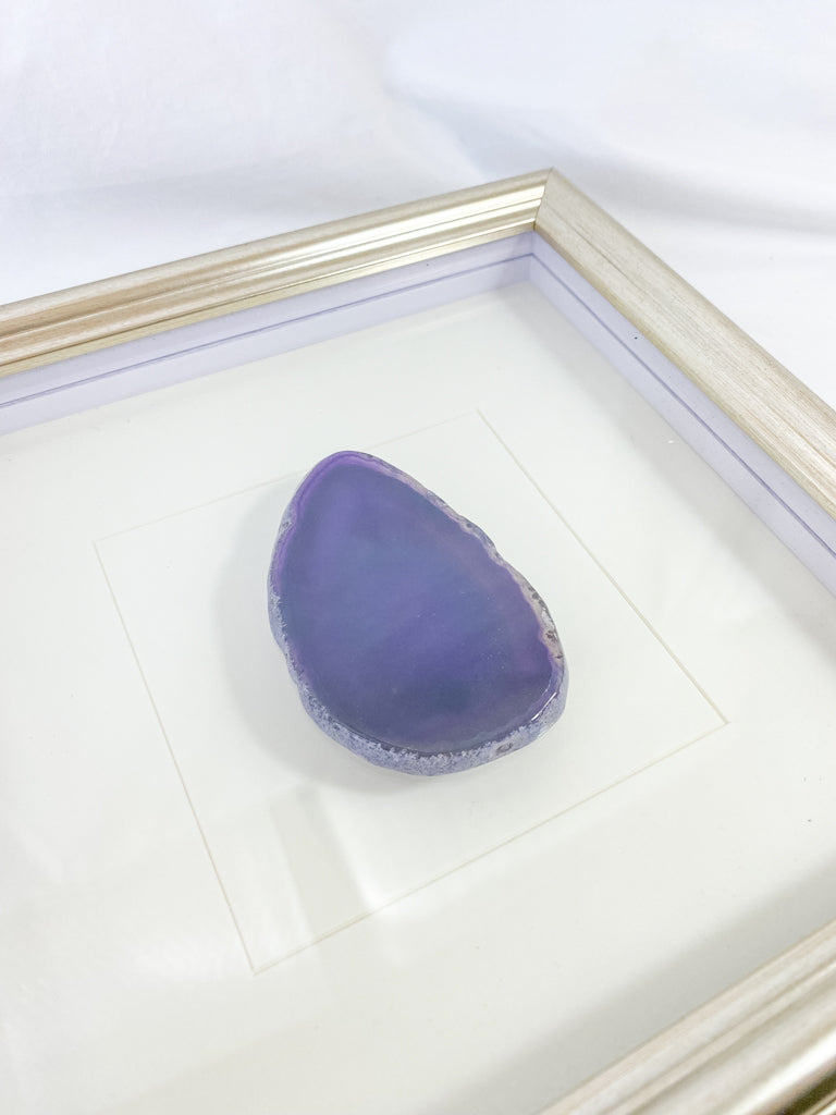 Agate Picture Frame | Peace