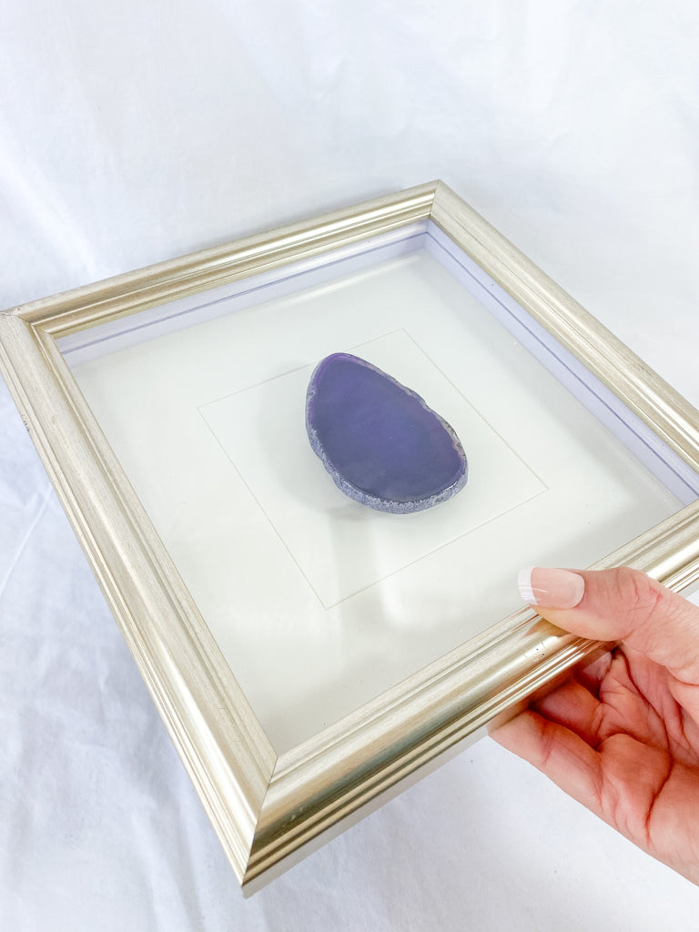 Agate Picture Frame | Peace