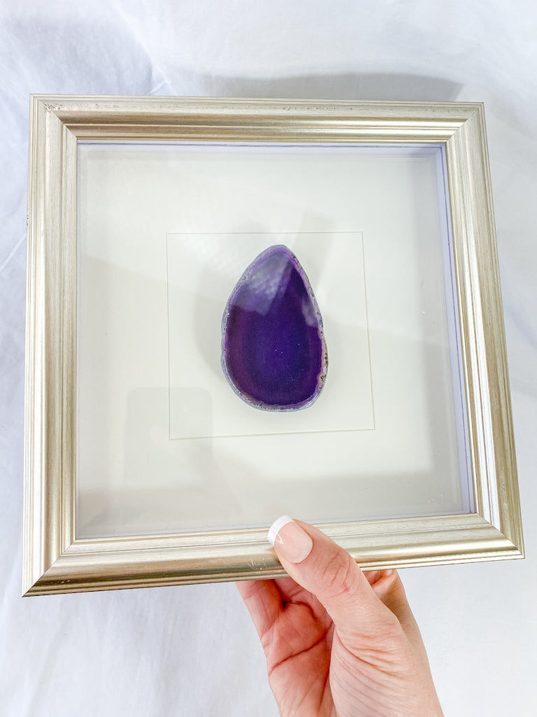 Agate Picture Frame | Peace