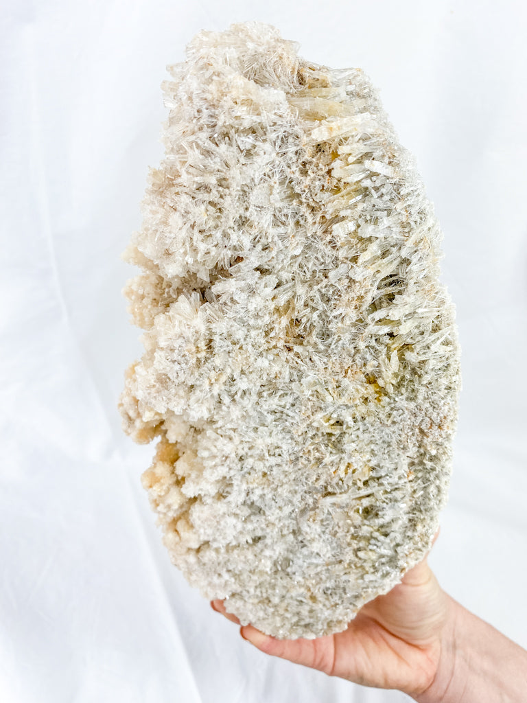 Gypsum Calcite Cluster Mineral Specimen 1kg