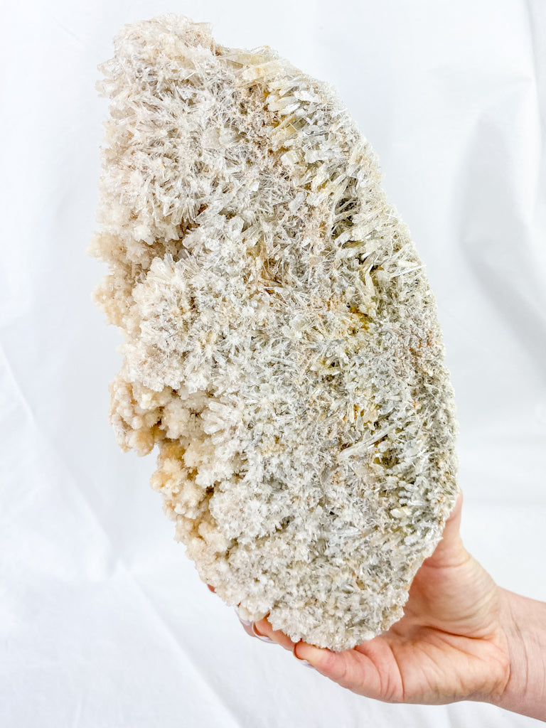 Gypsum Calcite Cluster Mineral Specimen 1kg