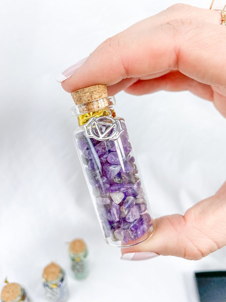 Chakra Chips Bottle Set