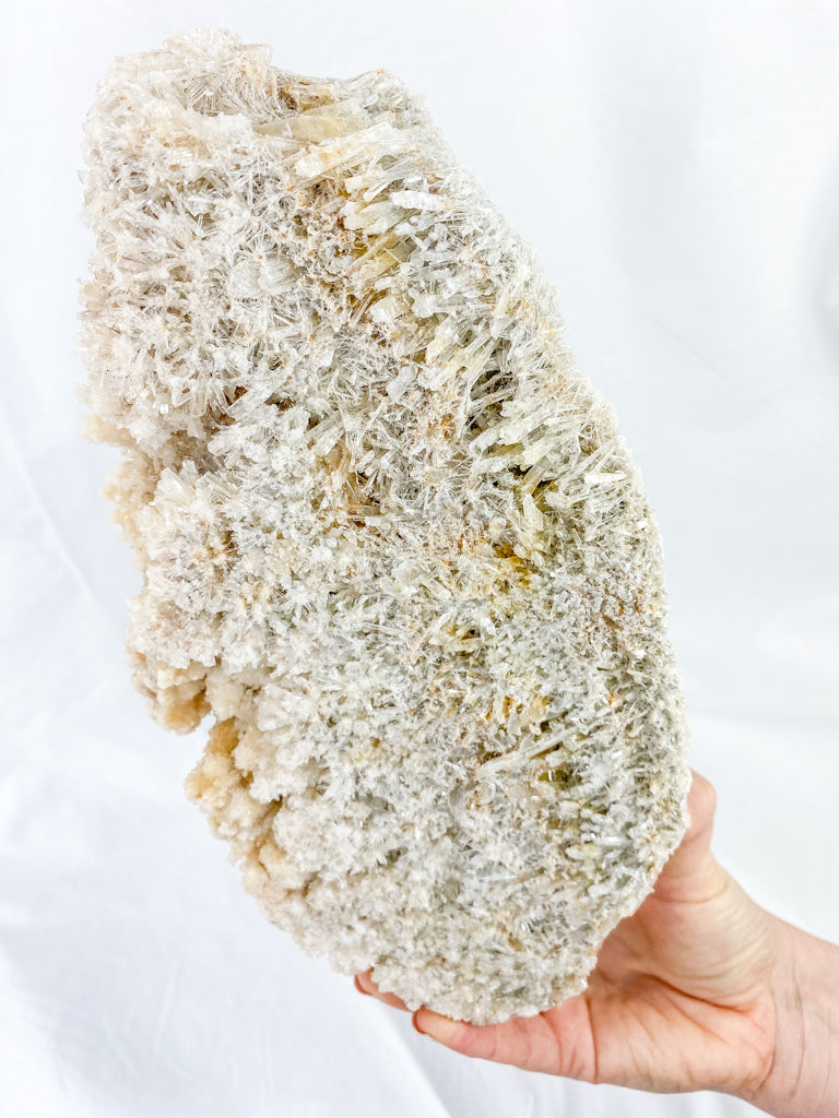 Gypsum Calcite Cluster Mineral Specimen 1kg