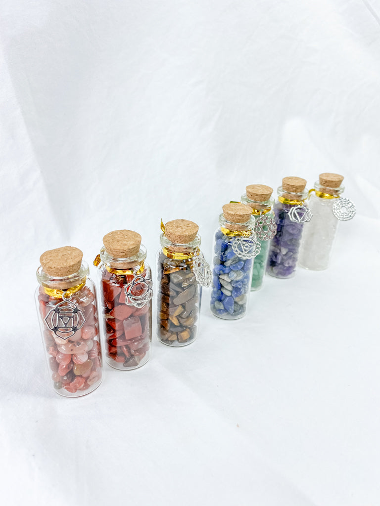 Chakra Chips Bottle Set