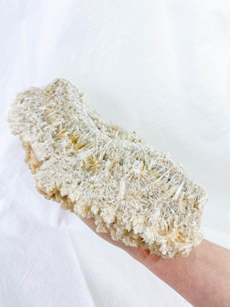 Gypsum Calcite Cluster Mineral Specimen 1kg