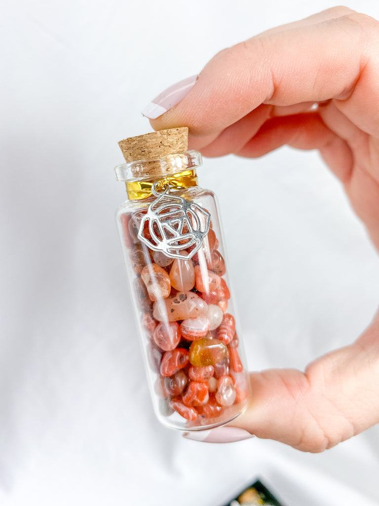 Chakra Chips Bottle Set