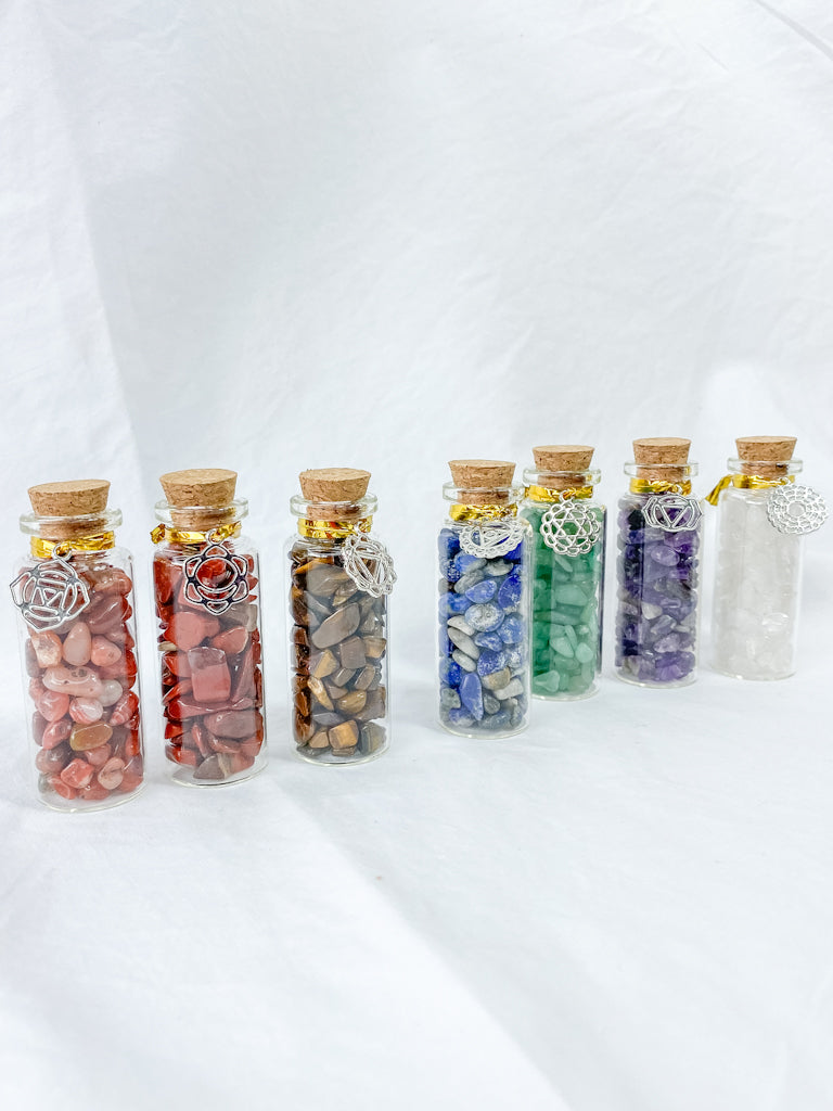 Chakra Chips Bottle Set