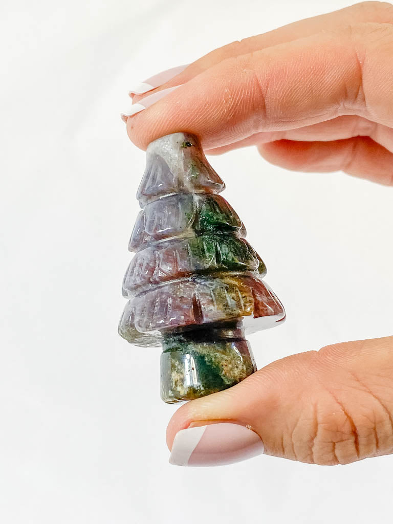 Agate Tree Carving