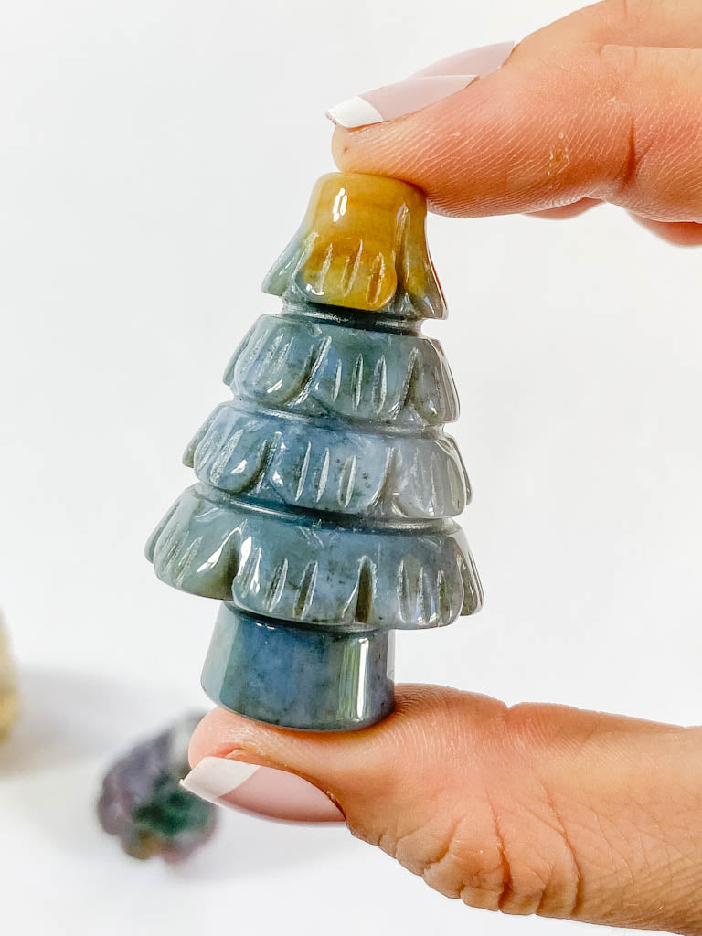 Agate Tree Carving