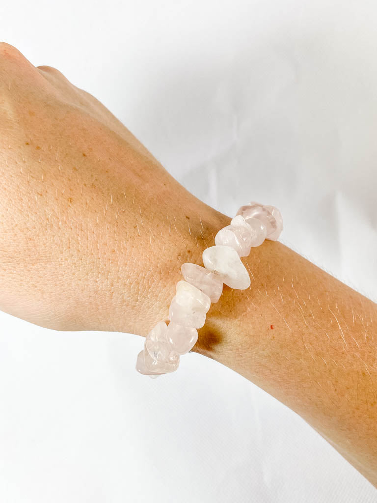 Gemstone Bracelets Rose Quartz