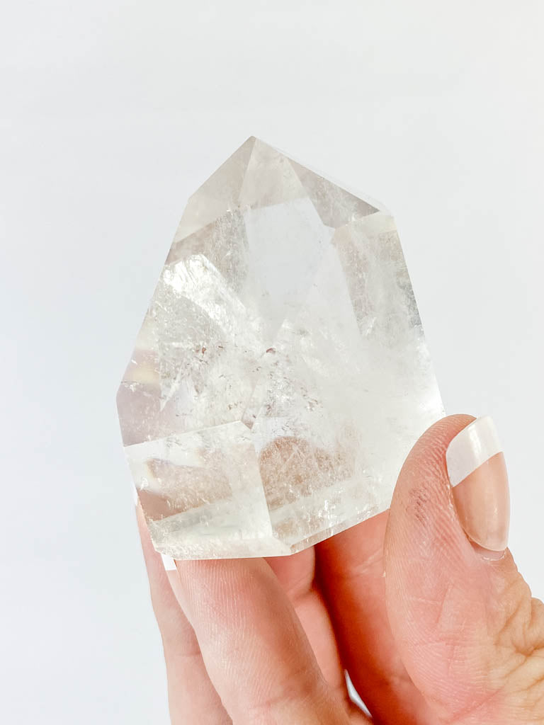 Clear Quartz Manifestation Polished Point 105g