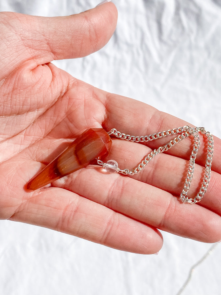 Carnelian Pendulum