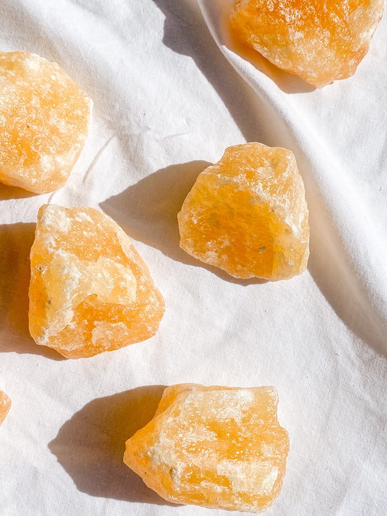 Orange Calcite Natural | Medium