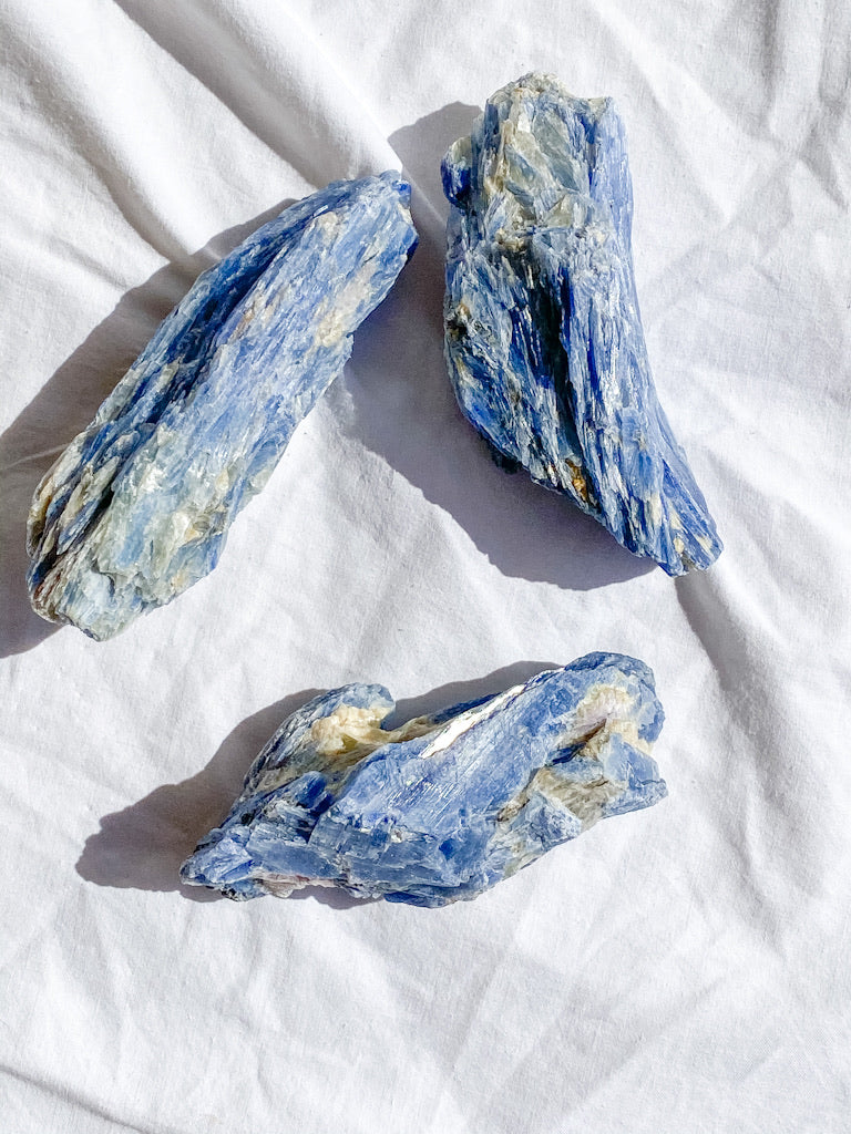 Blue Kyanite with Mica and Quartz Natural | X Large