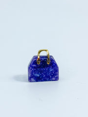 Lepidolite Bag Carving | Mini