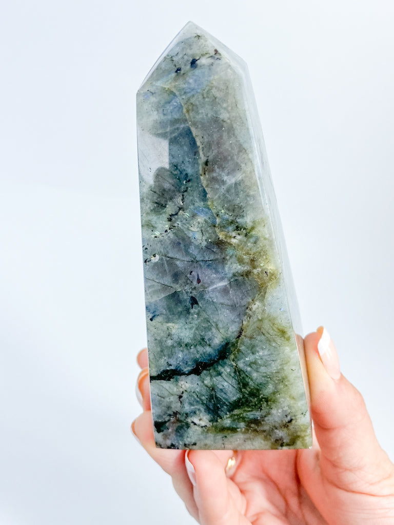 Labradorite Obelisk 517g