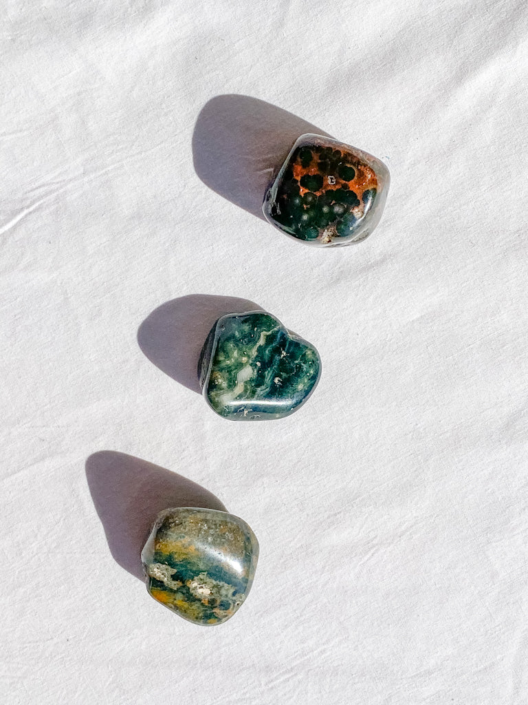 Ocean Jasper Tumbles | Large