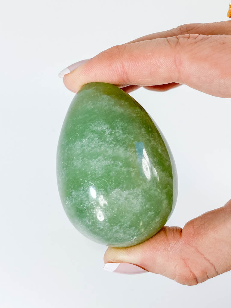 Green Aventurine Egg | Large