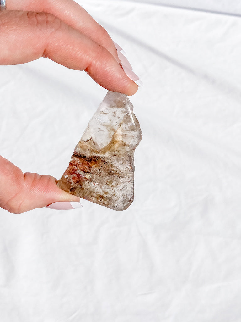 Lodolite Quartz with Inclusions 34g