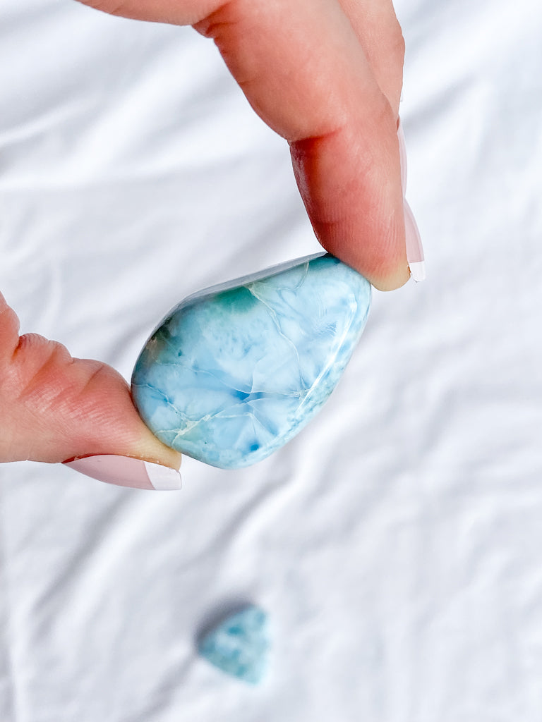 Larimar Tumbles | Medium