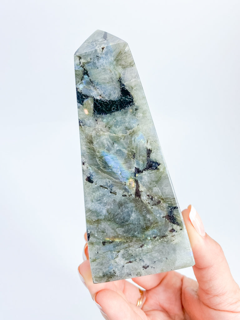 Labradorite Obelisk 517g