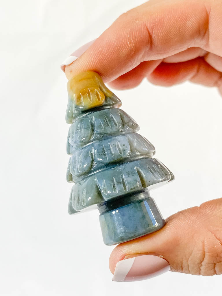 Agate Tree Carving