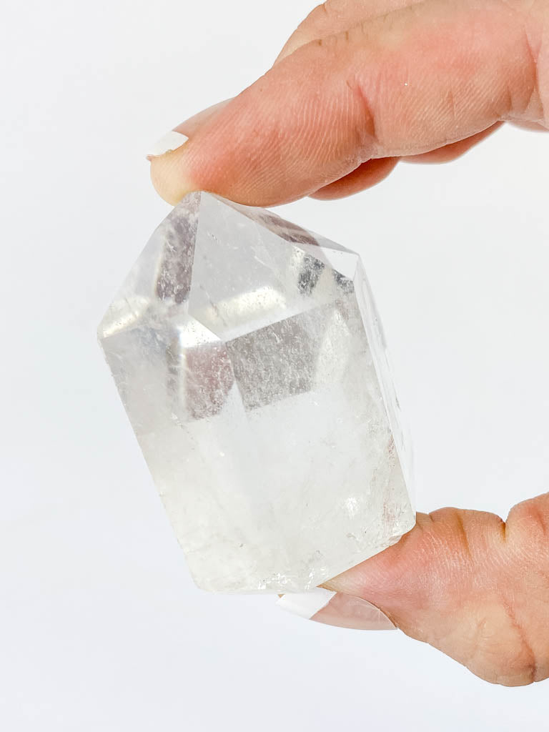 Clear Quartz Manifestation Polished Point 105g